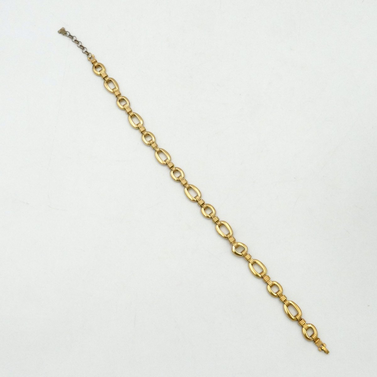 Lanvin, Choker Necklace, Gold-plated Metal, 1970, Germany. -photo-4