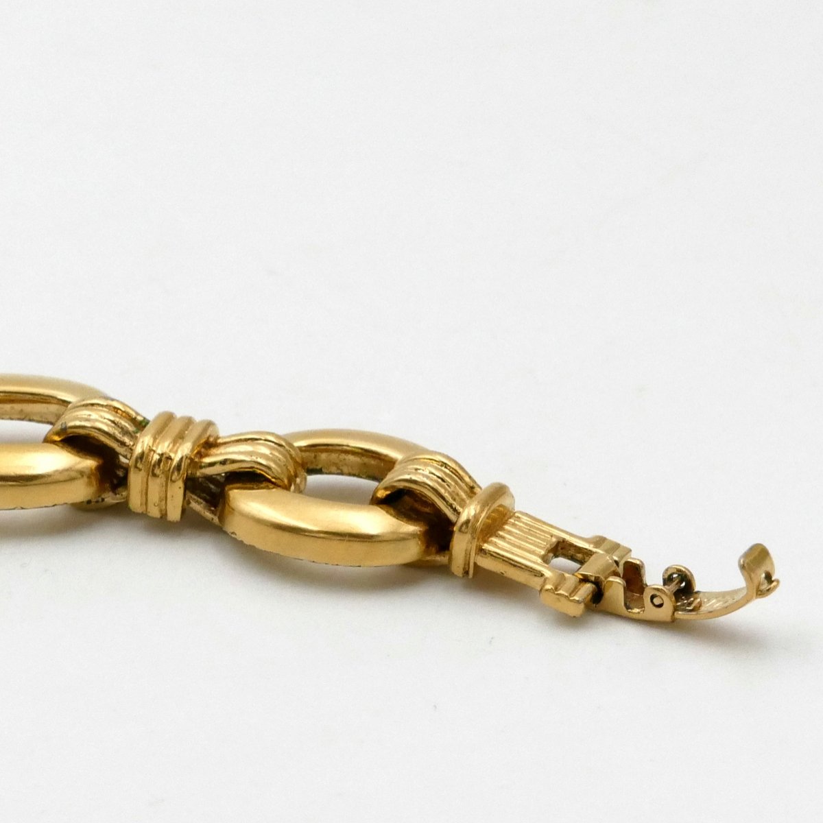 Lanvin, Choker Necklace, Gold-plated Metal, 1970, Germany. -photo-5