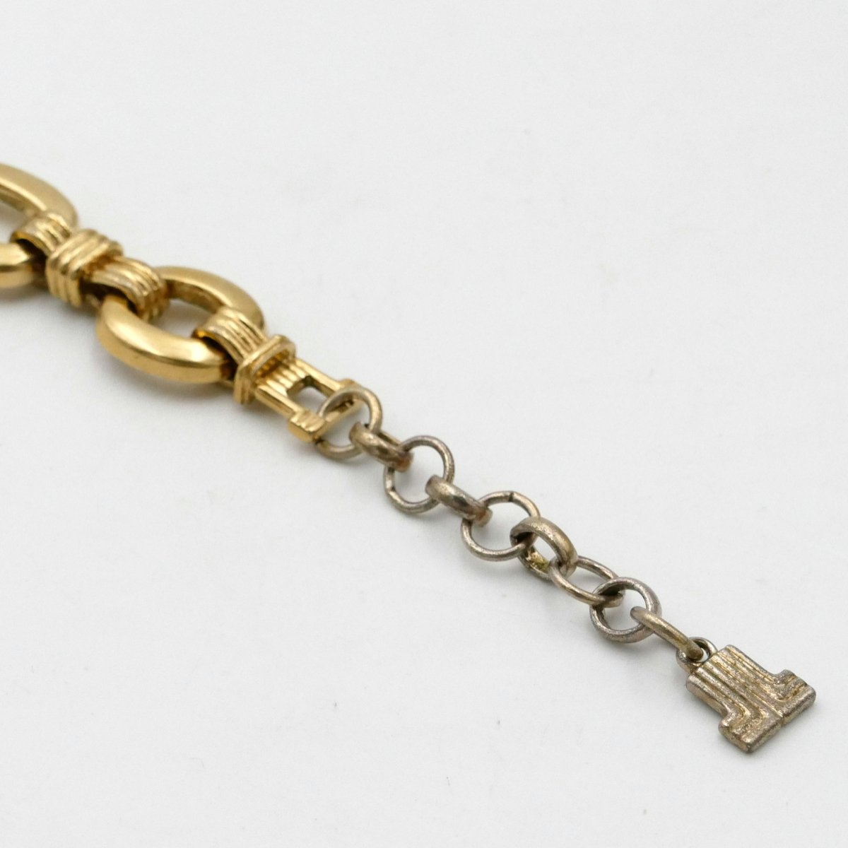 Lanvin, Choker Necklace, Gold-plated Metal, 1970, Germany. -photo-6