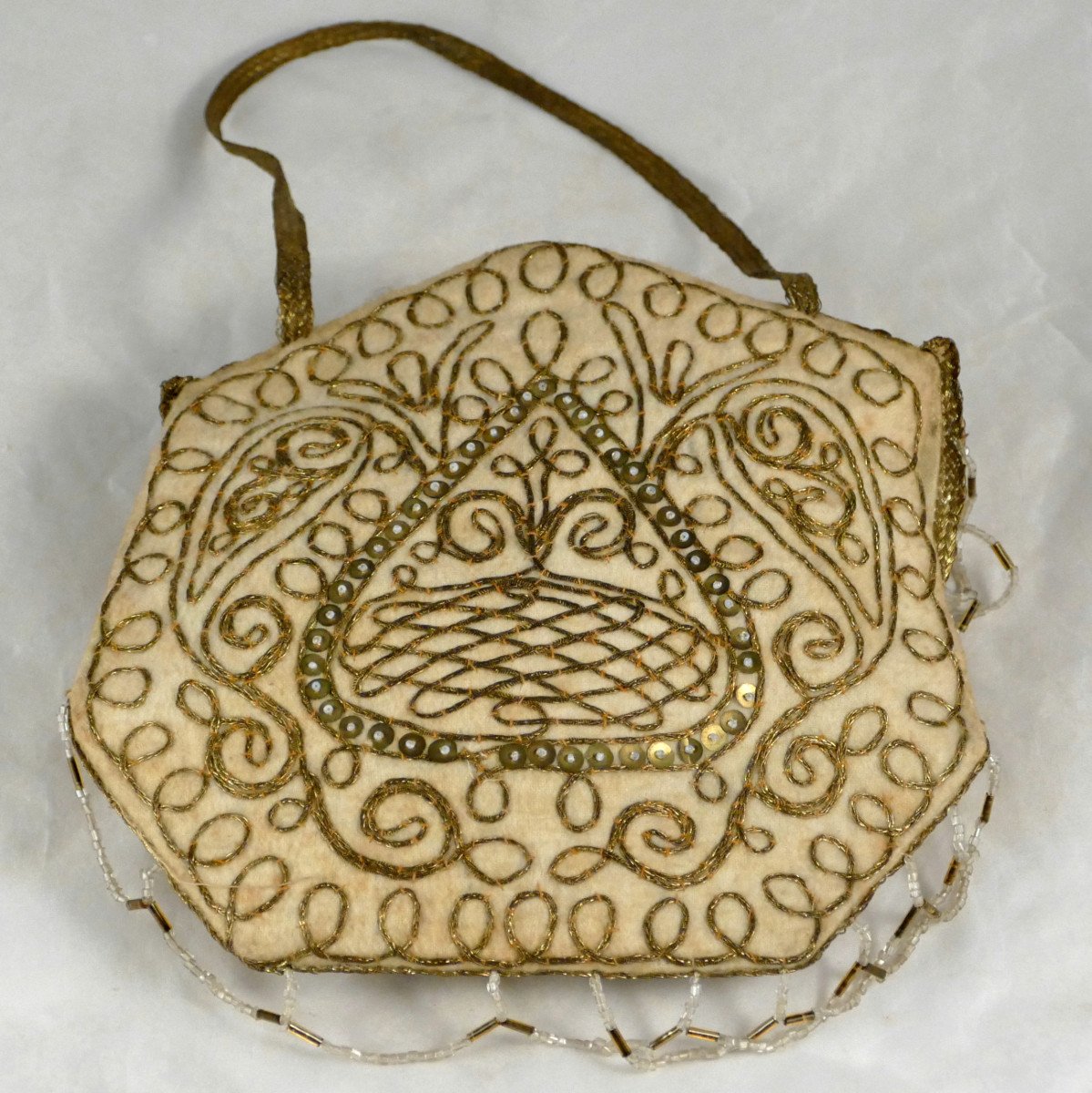 Réticule, Petit Sac à Main, Ottoman, Orientaliste, XIXème.-photo-2