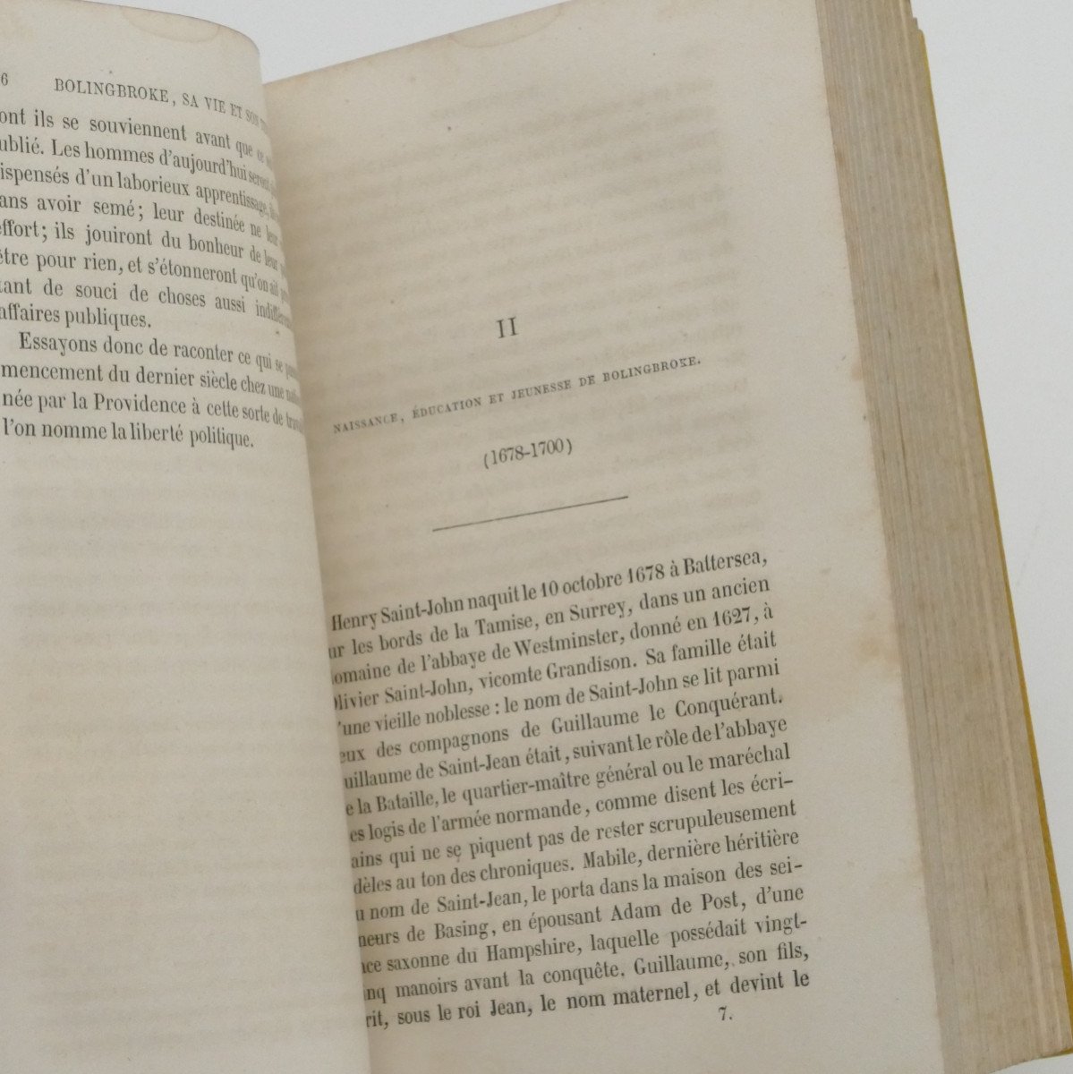 Rémusat (ch De), l'Angleterre Au Dix-huitième Siècle, 2/2, Édition Originale, 1856.-photo-3