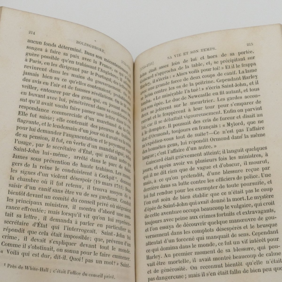 Rémusat (ch De), l'Angleterre Au Dix-huitième Siècle, 2/2, Édition Originale, 1856.-photo-4