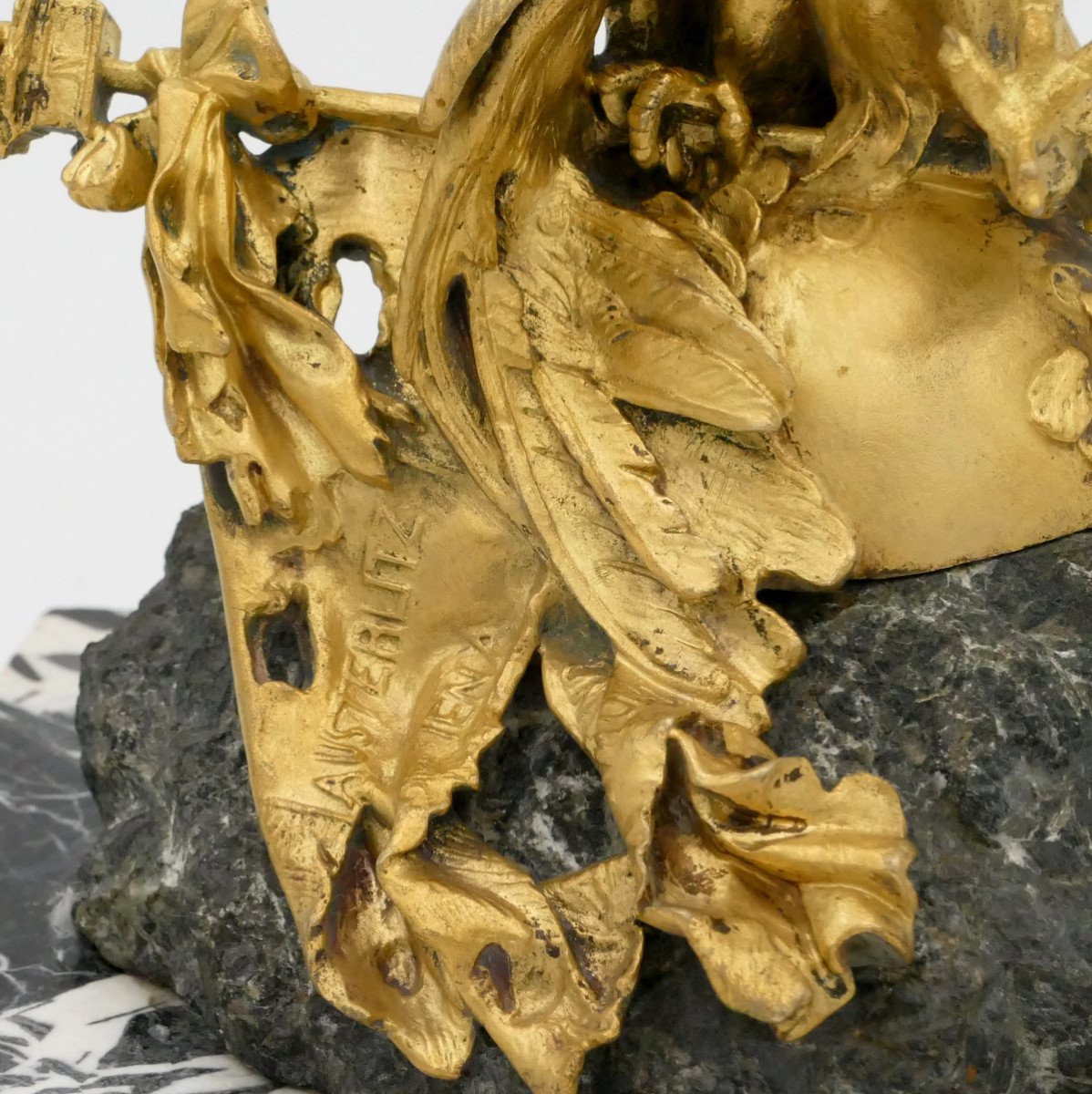 Jl. Gérôme (1824-1904), The Aigle De Waterloo, Gilt Bronze, Late 19th-early 20th Century.-photo-7