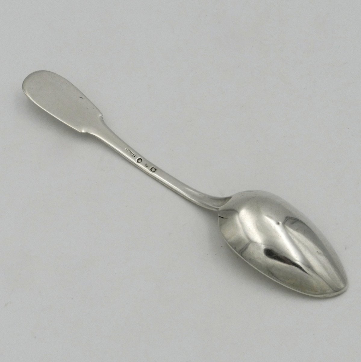Spoon In Sterling Silver, 1819-1838, Pyrénées-orientales Department Hallmark.-photo-4
