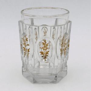 Charles X Crystal Goblet Or Glass.
