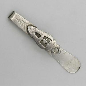 19th Century Chatelaine In Sterling Silver, Art Nouveau.