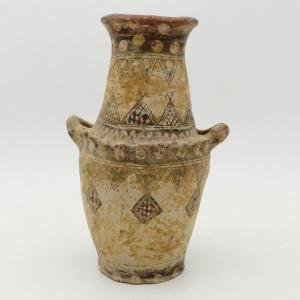 Terracotta Jug Or Amphora, Berber, Kabyle, Early 20th Century.
