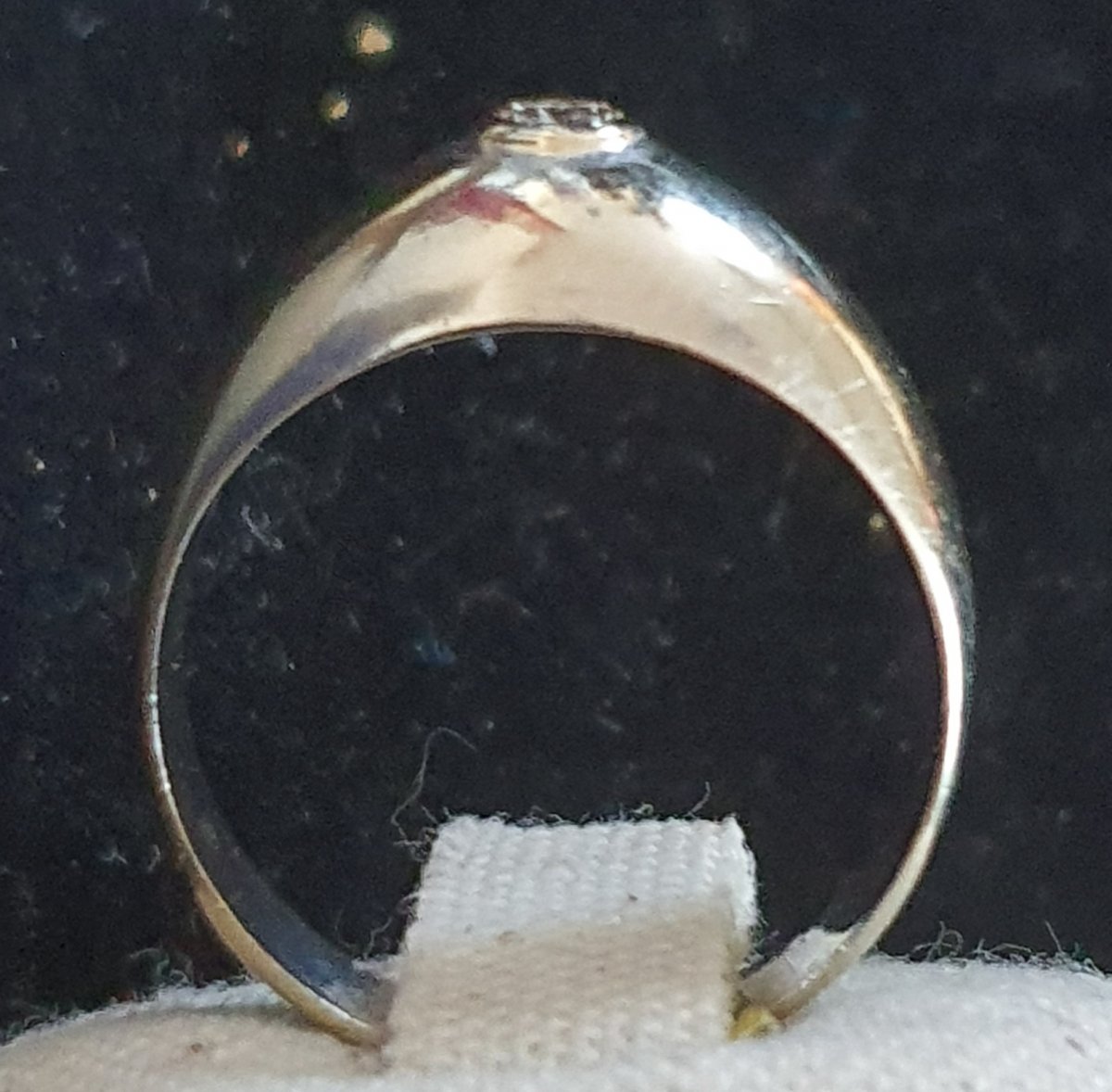 18ct Gold Ring Set With A 0.18 Ct Brilliant-photo-4