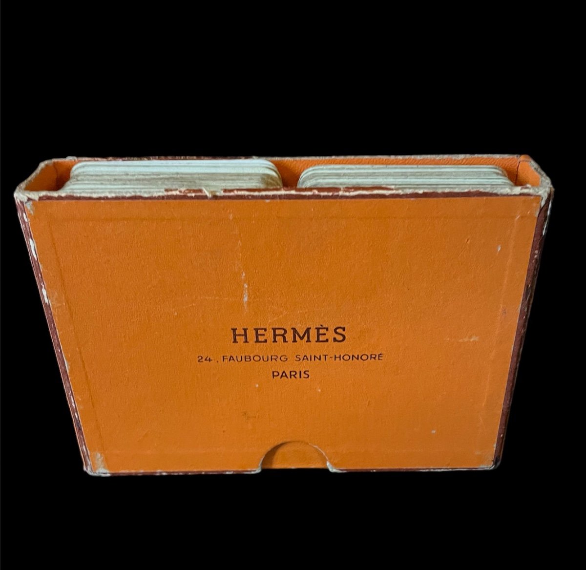 Set Of 2 Bridge Games Of 54 Cards From The House Of Hermès Draeger Frères Playing Cards -photo-4