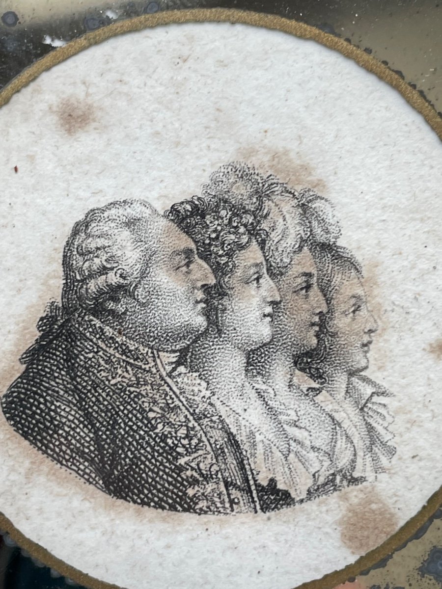 Royalist Miniature Louis XVI Marie-antoinette Madame Elisabeth Louisxvii Royal Family-photo-2