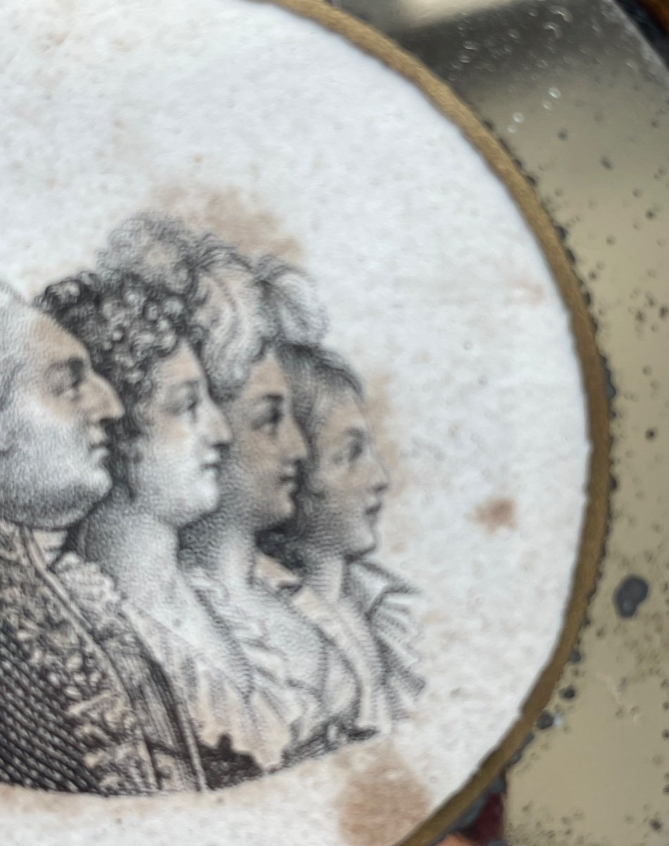 Royalist Miniature Louis XVI Marie-antoinette Madame Elisabeth Louisxvii Royal Family-photo-1