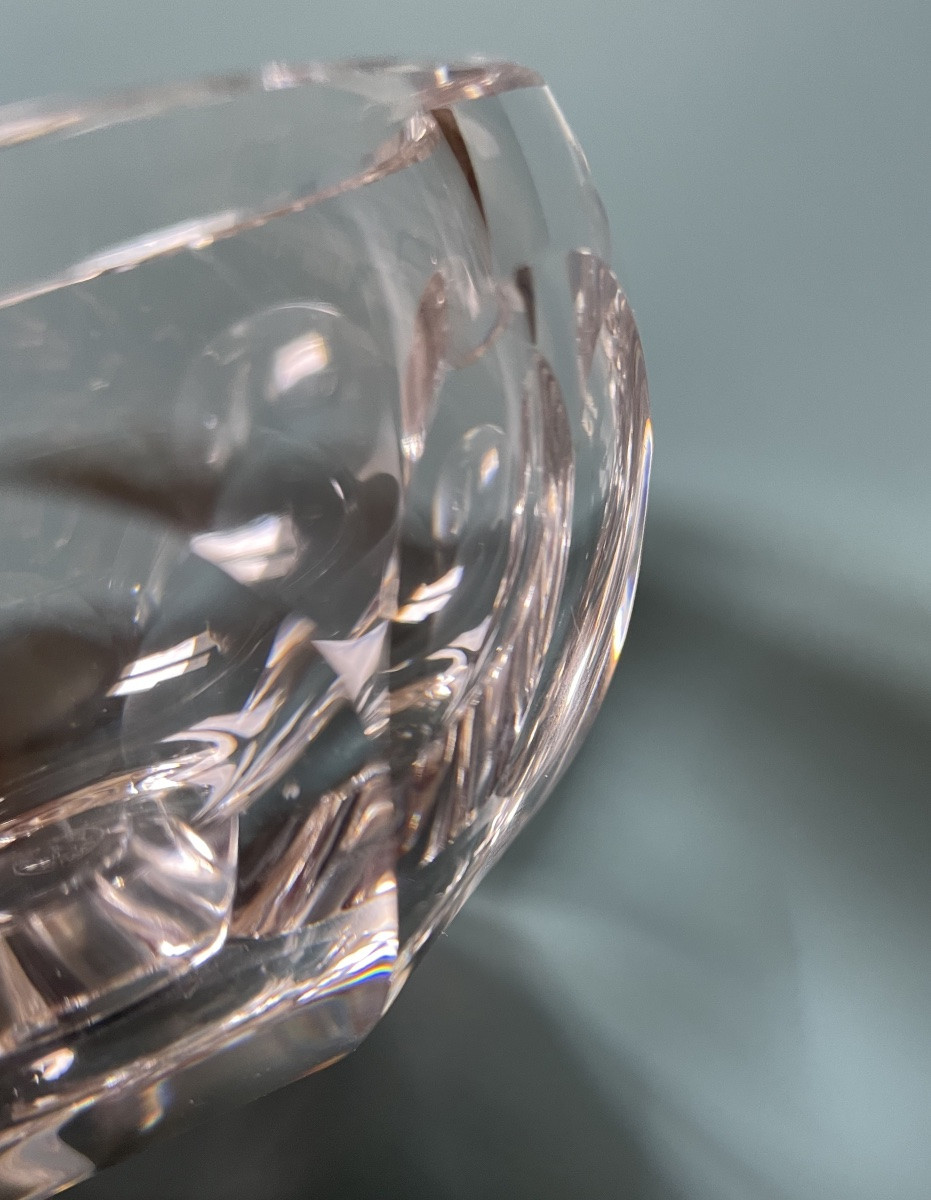 Baccarat Crystal Bowl, Harcourt Crystal Model, Pocket Tray, Bowl-photo-3
