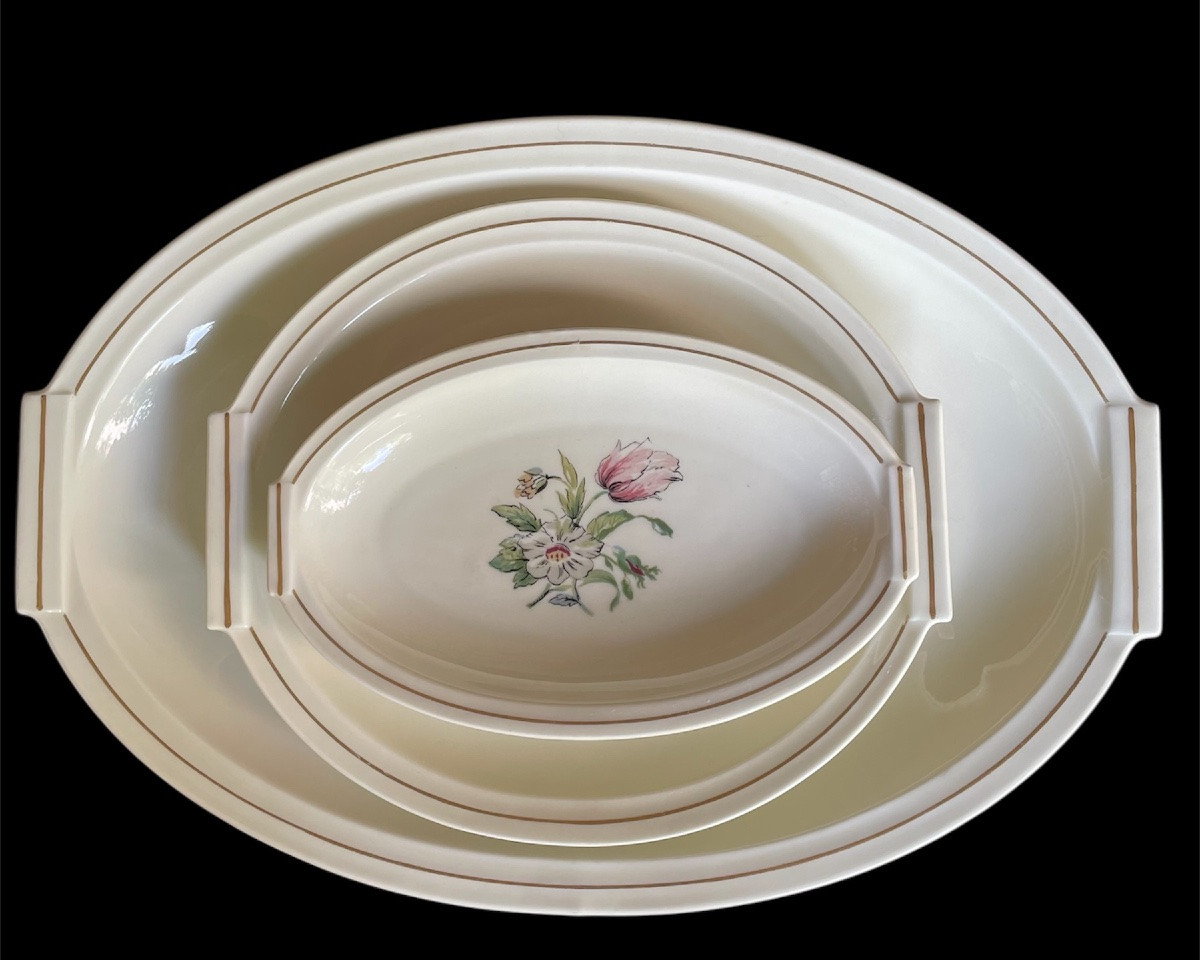SERVICE DE TABLE THÉODORE HAVILAND DÉCOR DE SOLANGE PATRY-BIÉ 111 PIÈCES  PORCELAINE DE LIMOGES-photo-7