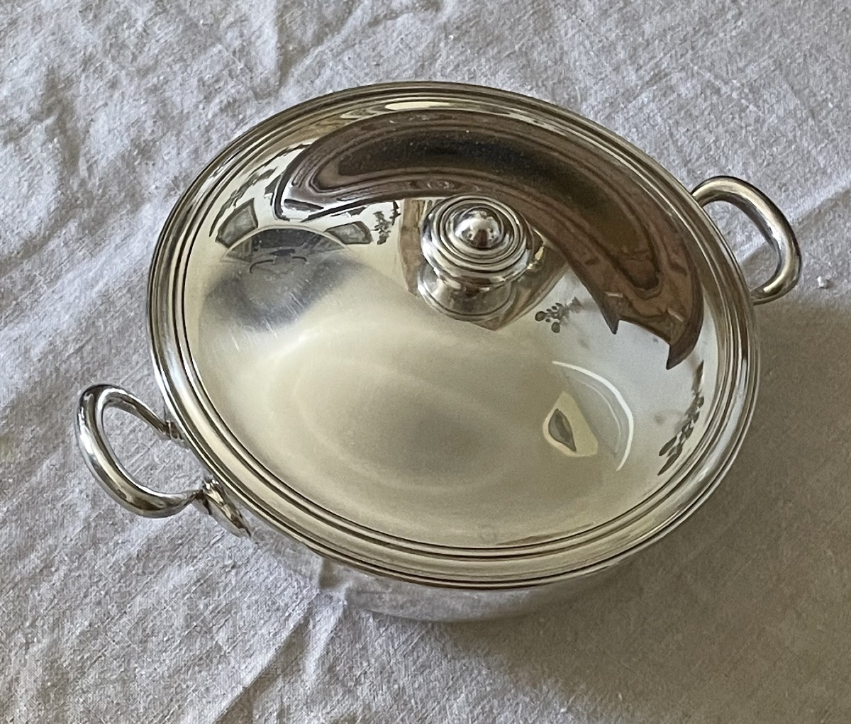 Silver-plated Vegetable Dish From Maison Ercuis Argenterie Art De La Table -photo-3