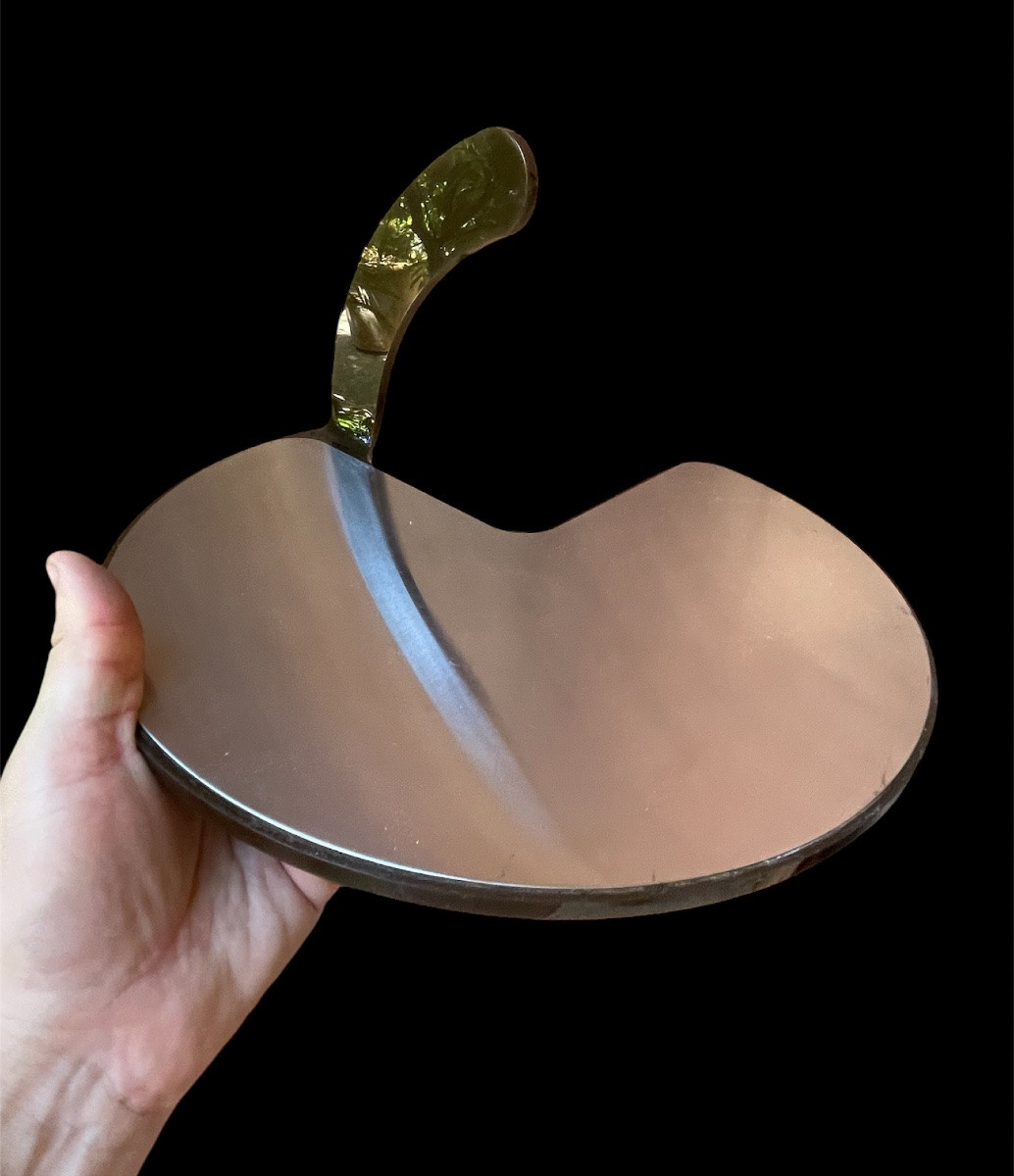 Cheese Board From Maison Christofle In Plexiglasses And Steel Christofle Steel Collection -photo-4