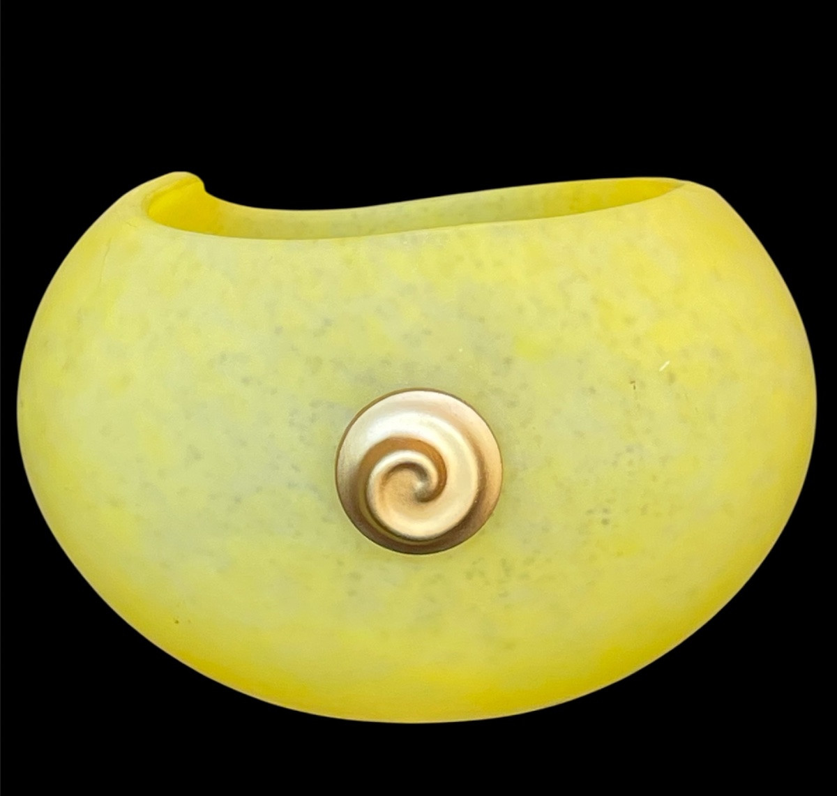 Pocket Or Bowl In Glass Paste Garouste & Benetti For The Nina Ricci House-photo-8