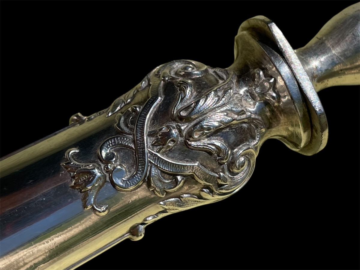 Napoleon III-filled Silver Cutlery By The Silversmith Victor Boivin Fils-photo-3