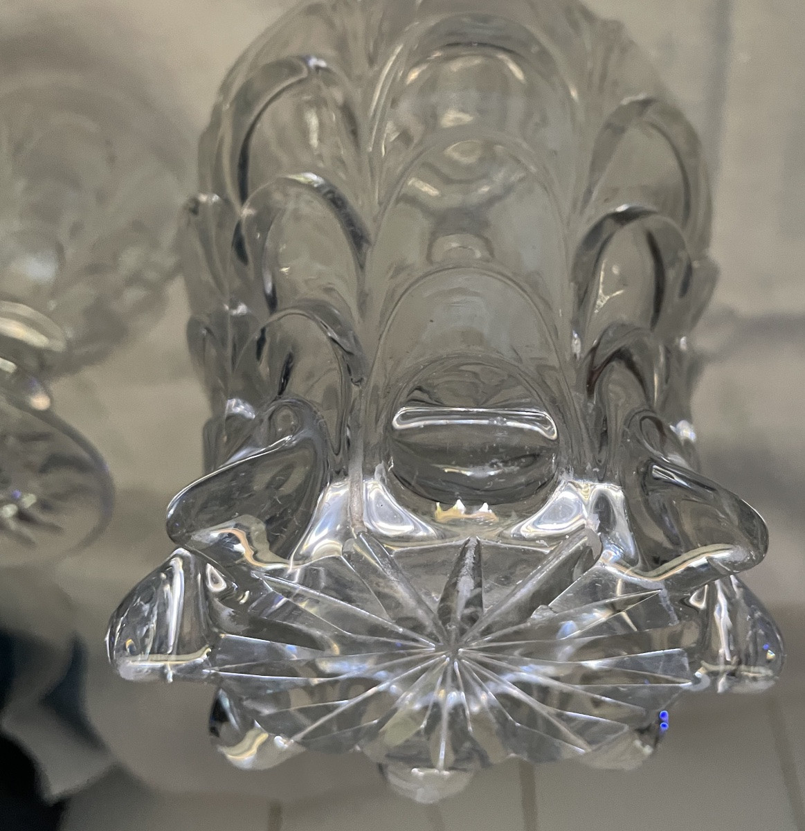 SERVICE DE NUIT EN CRISTAL DE BACCARAT LE CREUSOT  ÉPOQUE.CHARLES X -photo-5