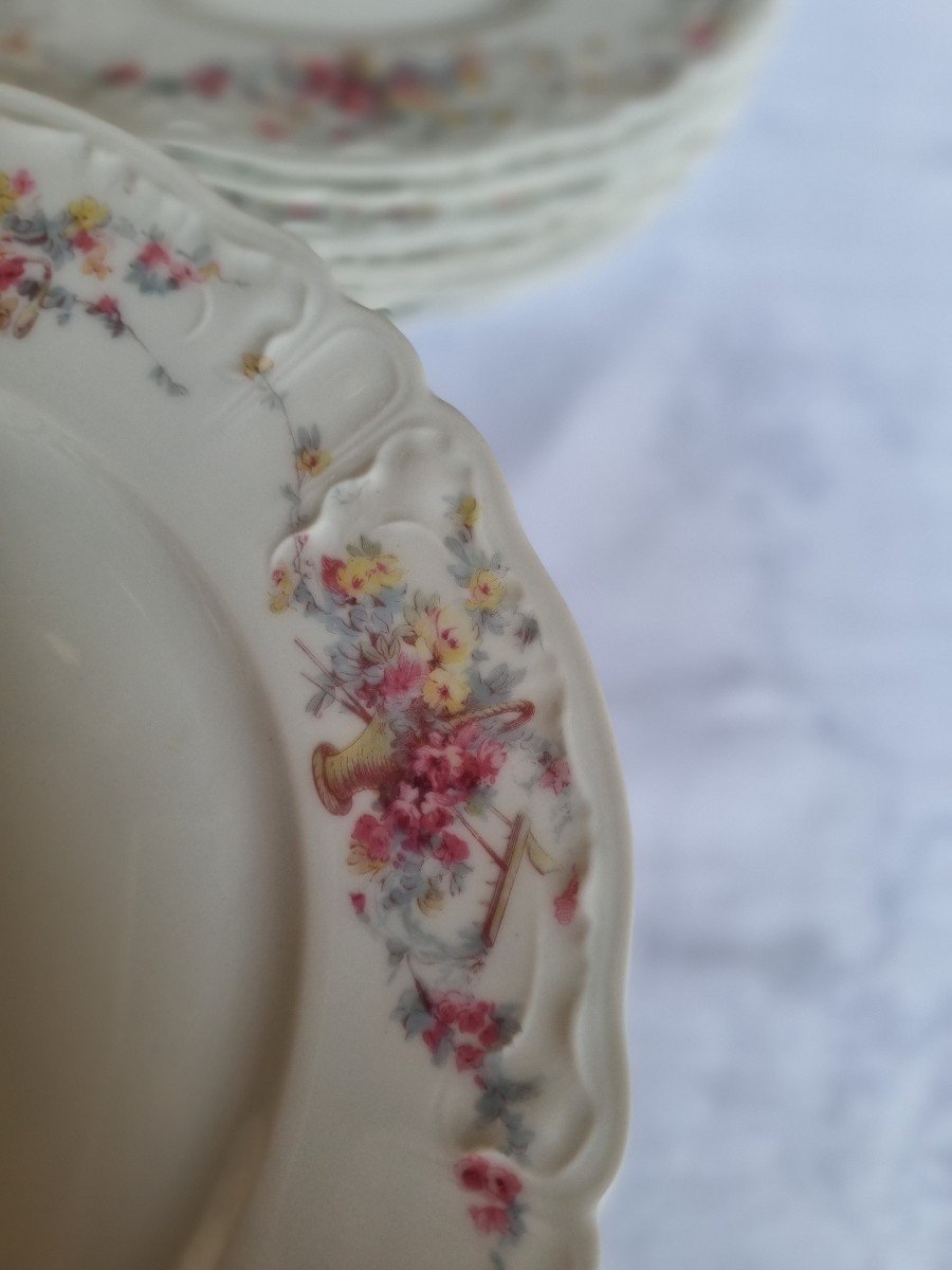 SERVICE DE TABLE DE LA MAISON HAVILAND EN PORCELAINE DE LIMOGES  FIN XIX-photo-4