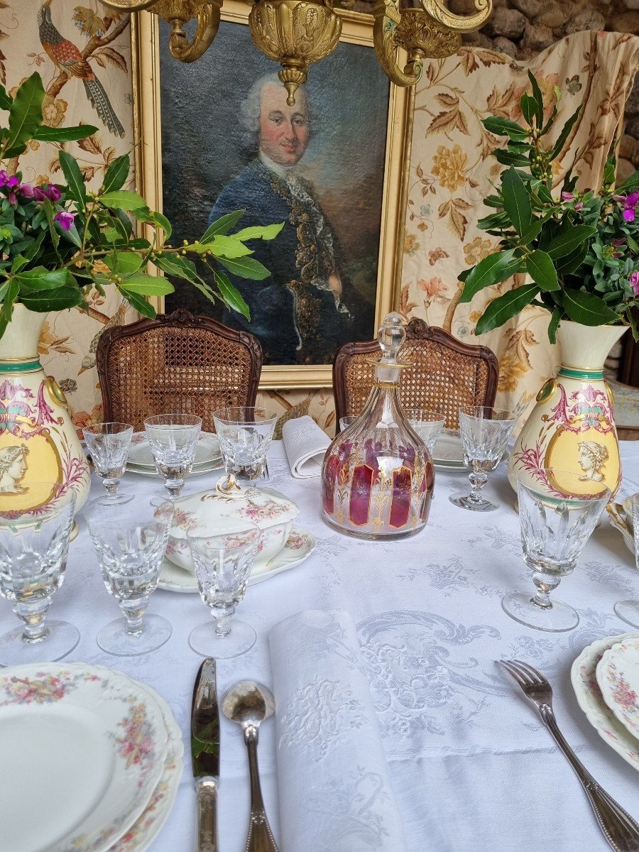 SERVICE DE TABLE DE LA MAISON HAVILAND EN PORCELAINE DE LIMOGES  FIN XIX-photo-4
