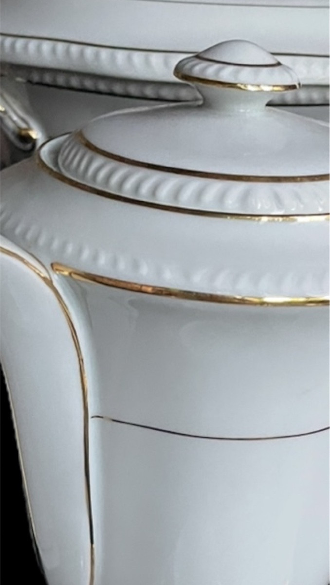SERVICE  DE TABLE BERNARDAUD EN PORCELAINE  DE LIMOGES  67 PIÈCES -photo-4
