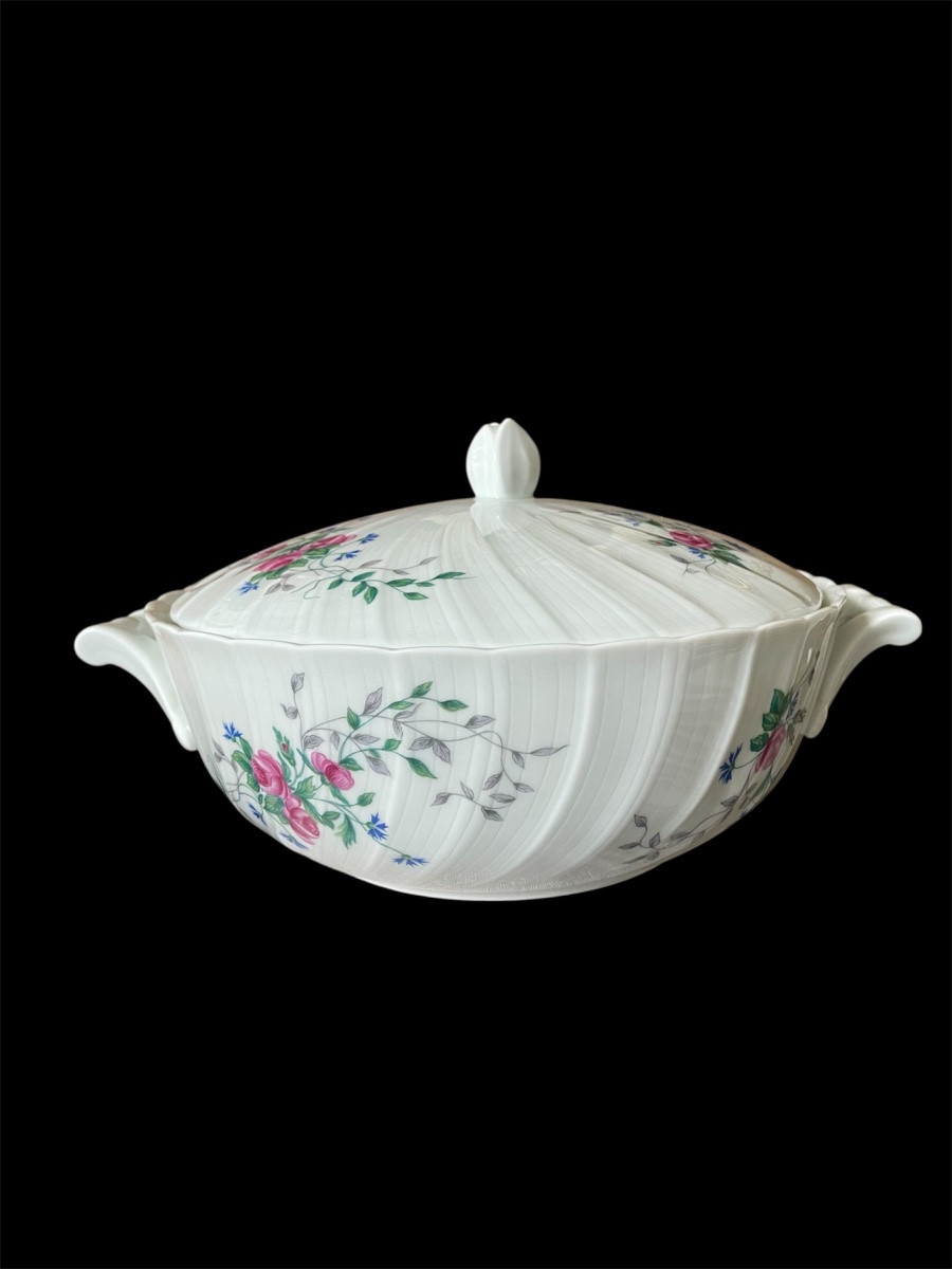 SERVICE  DE TABLE BERNARDAUD MODÈLE MIREILLE  EN PORCELAINE  DE LIMOGES   25 PIÈCES -photo-8
