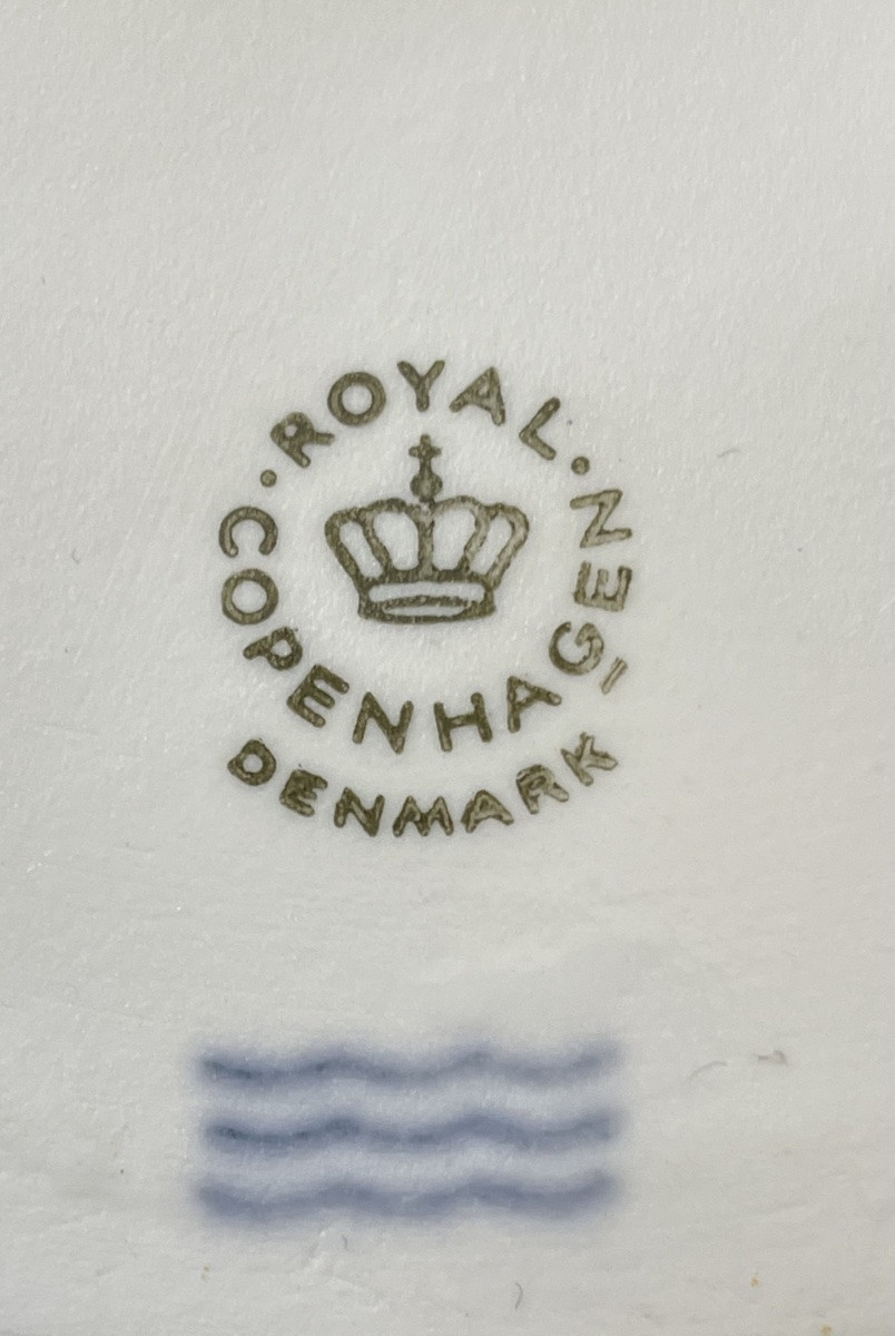 Biscuit Medallion Depicting The Night By Bertel Thorvaldsen Royal Copenhagen Denmark-photo-4
