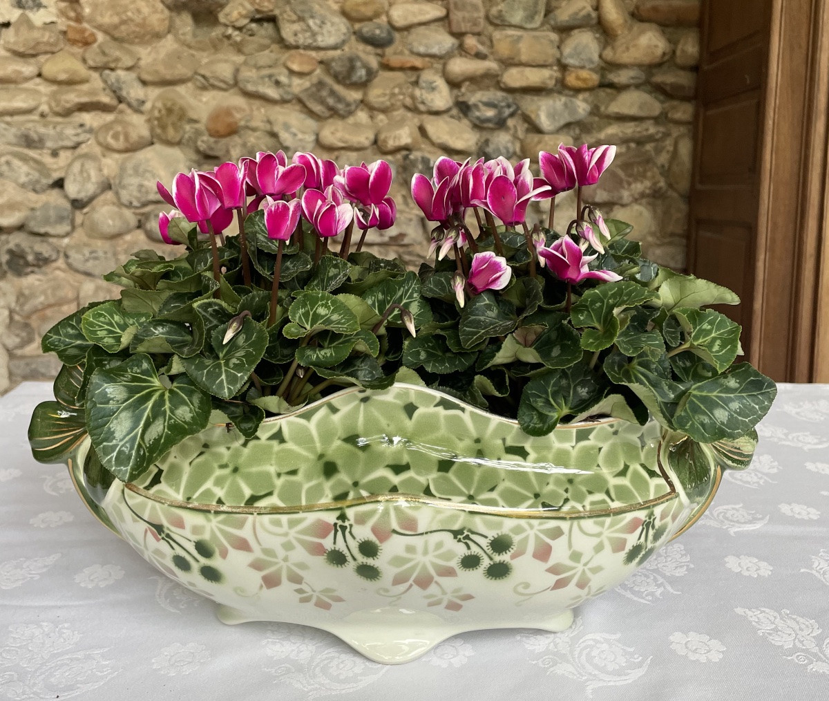 Art Nouveau Luneville Earthenware Planter By Keller And Guerin 1900-photo-6