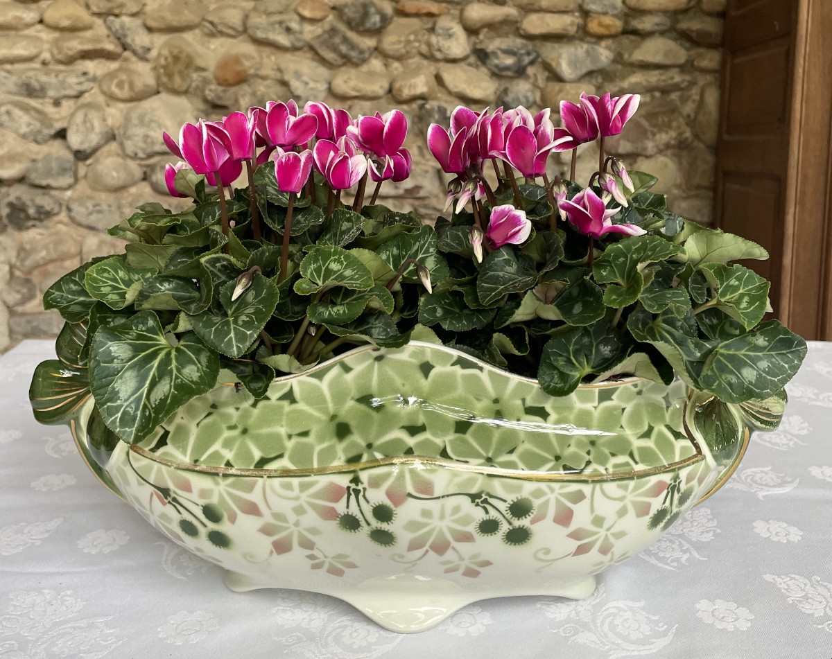 Art Nouveau Luneville Earthenware Planter By Keller And Guerin 1900
