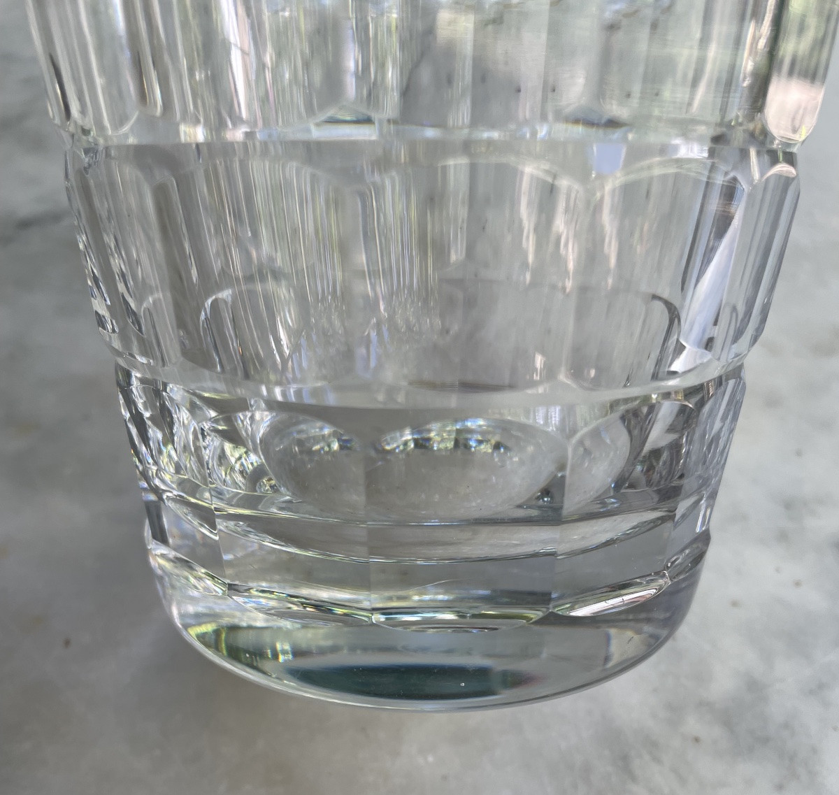 Baccarat Ice Bucket Charmes Model Cristallerie France Crystal Christofle Pinch -photo-3