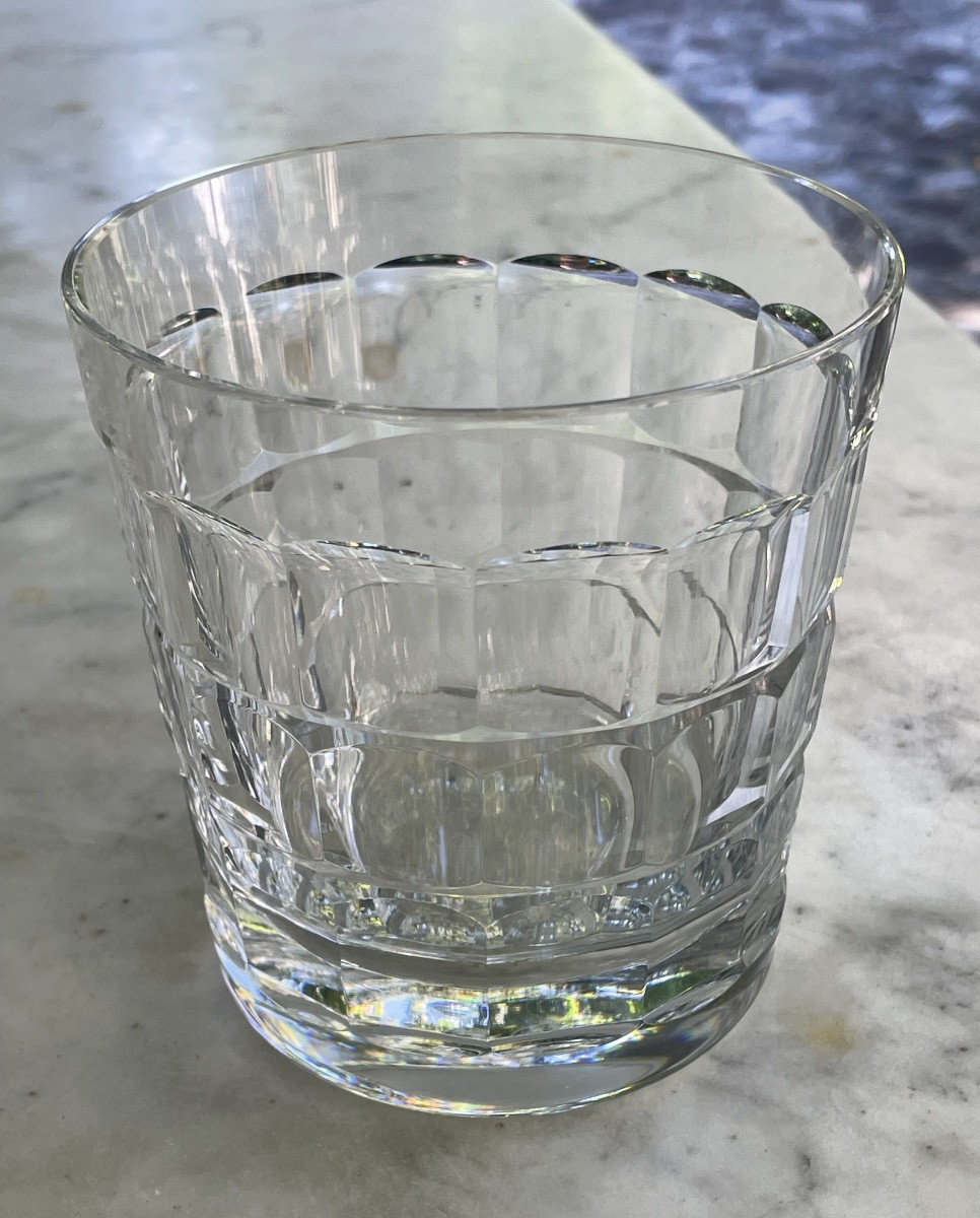 Baccarat Ice Bucket Charmes Model Cristallerie France Crystal Christofle Pinch -photo-4
