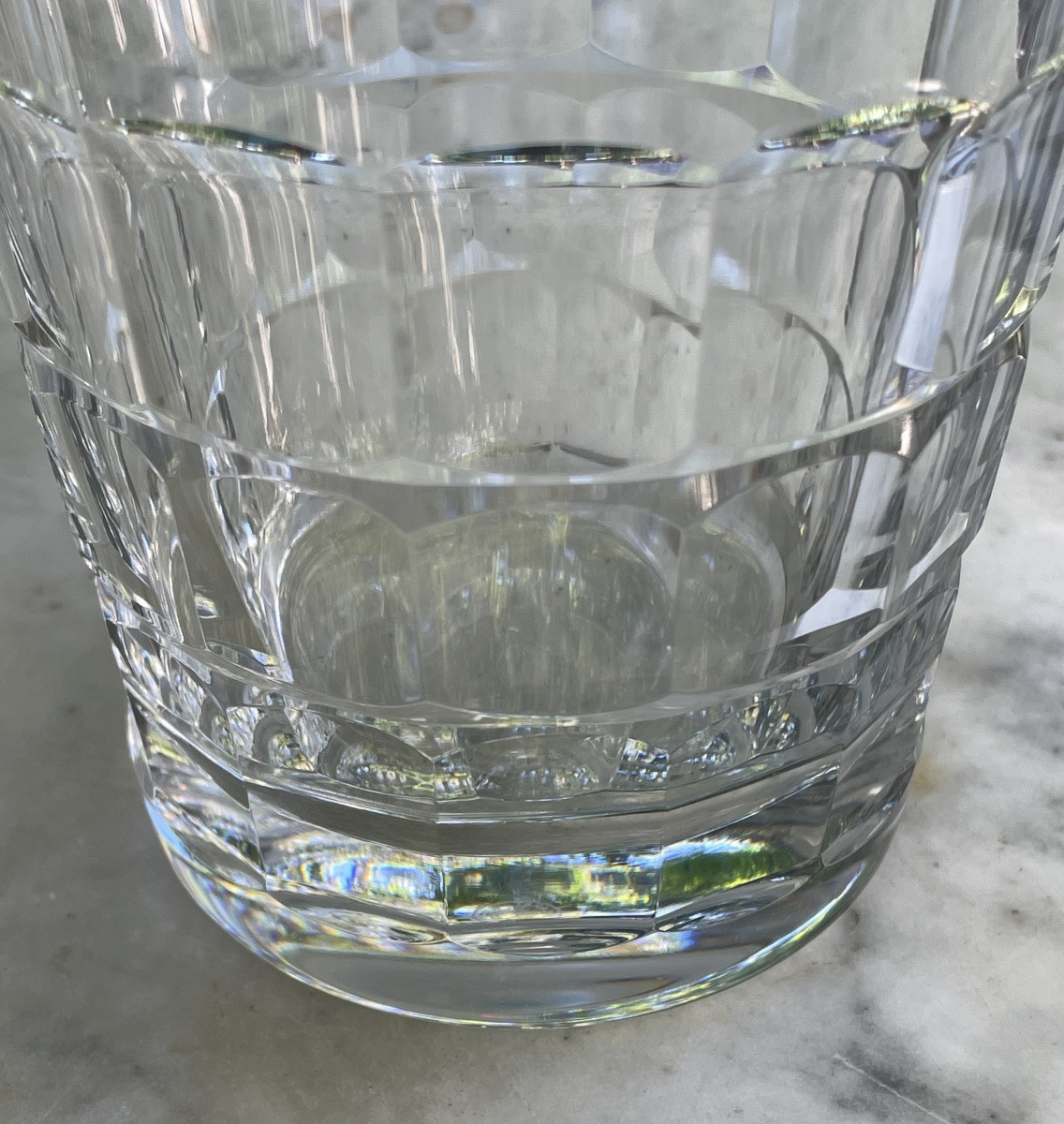 Baccarat Ice Bucket Charmes Model Cristallerie France Crystal Christofle Pinch -photo-5