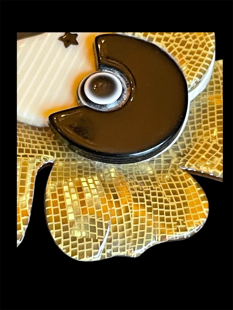 Léa Stein Paris Brooch Elegant Corolle Couture Jewelry -photo-3