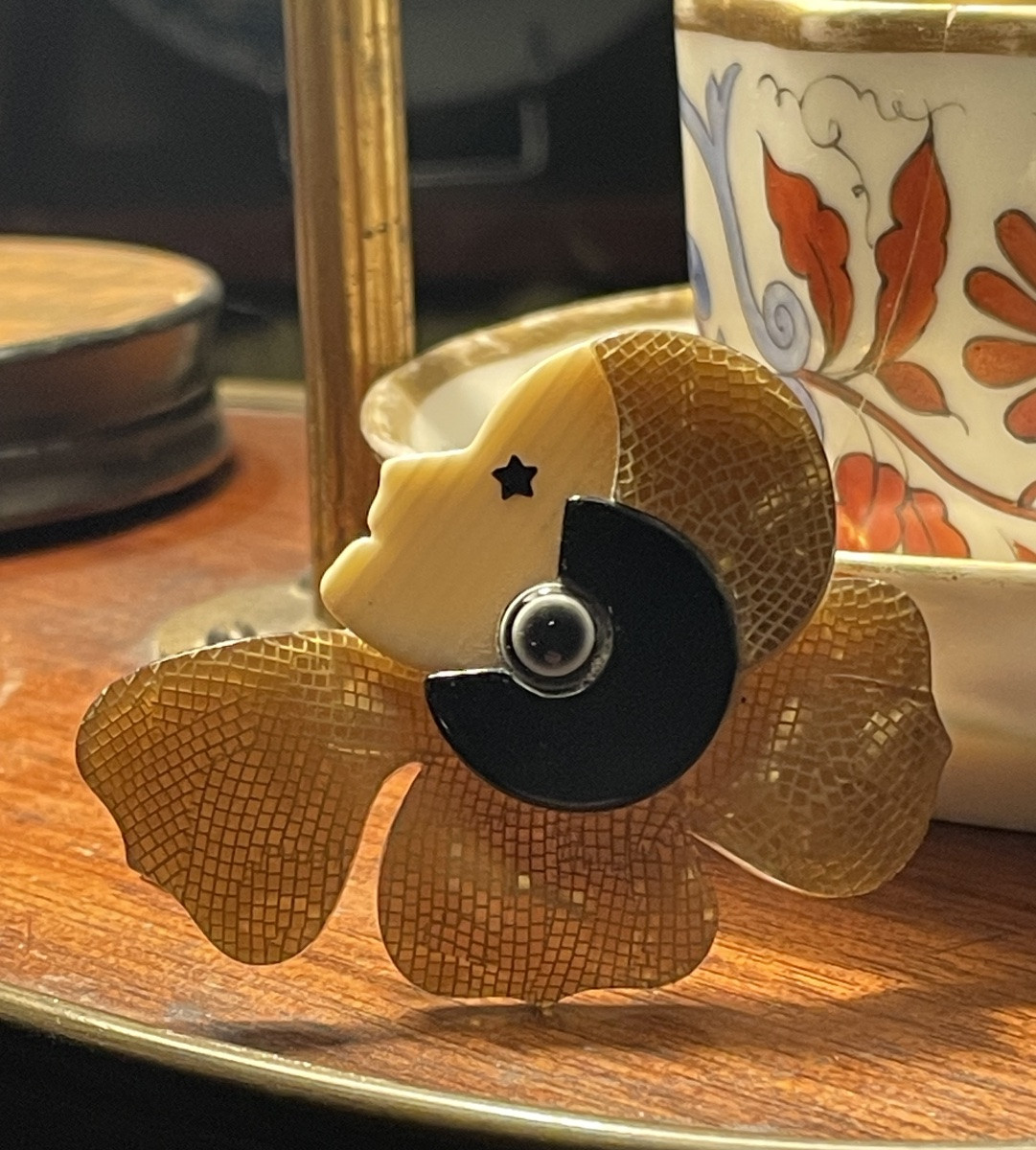 Léa Stein Paris Brooch Elegant Corolle Couture Jewelry -photo-6