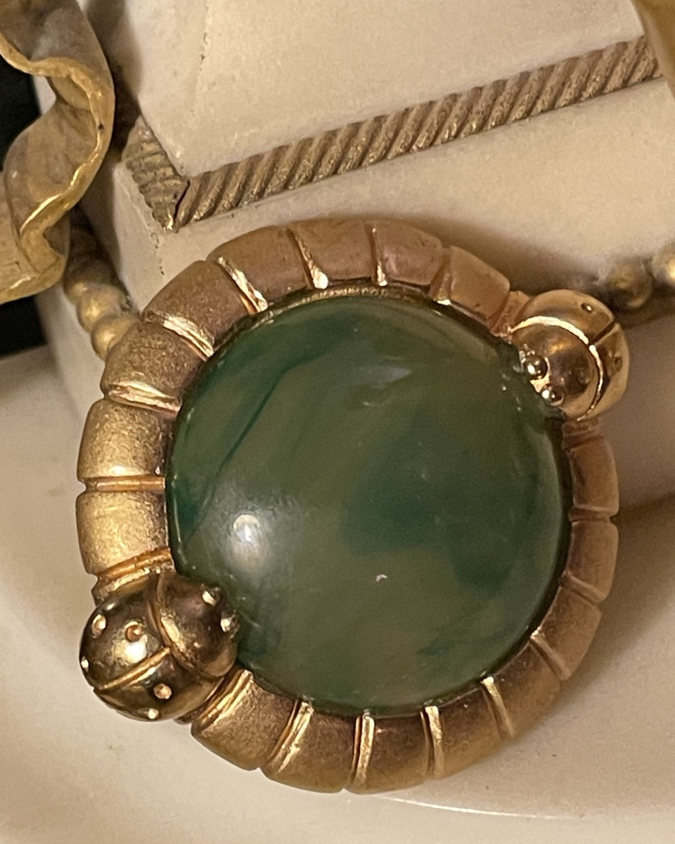 Lanvin Couture Brooch In Gold-tone Metal-photo-5