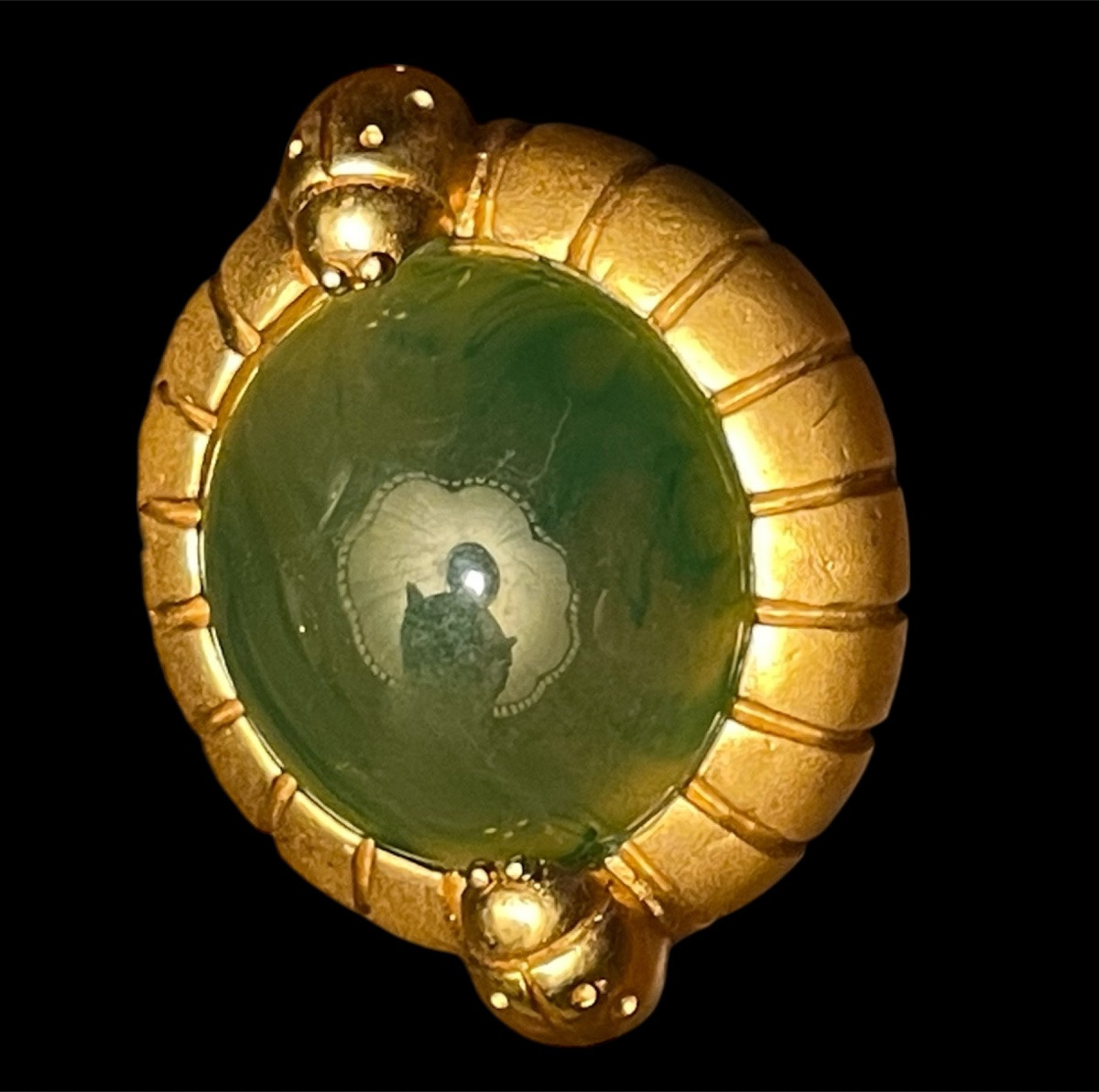 Lanvin Couture Brooch In Gold-tone Metal-photo-7