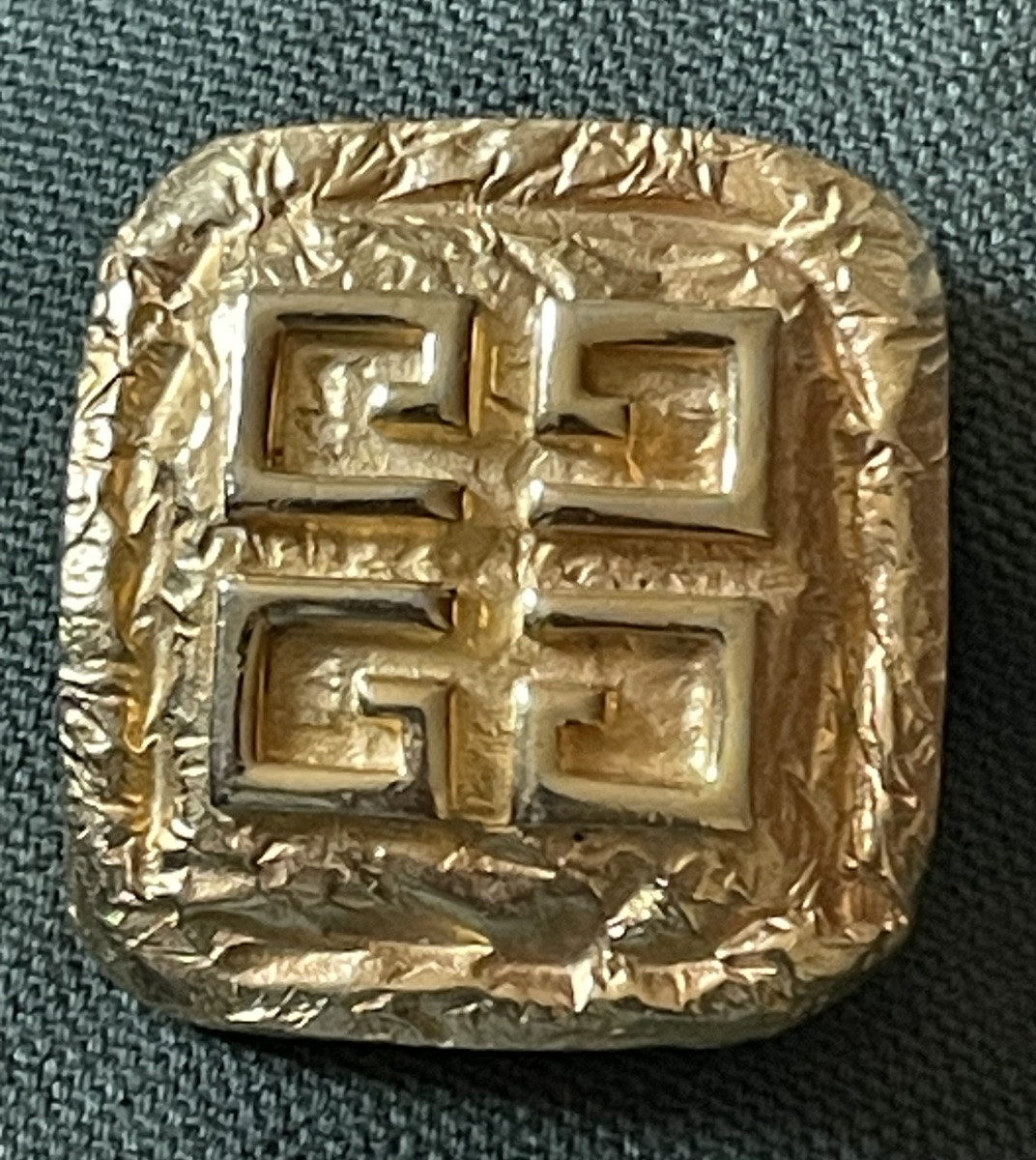 Givenchy Couture Brooch In Gold-tone Metal-photo-5