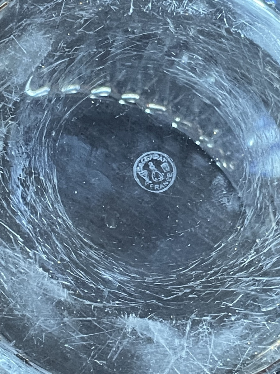 Champagne Bucket From The Baccarat Crystal Works, France. -photo-3