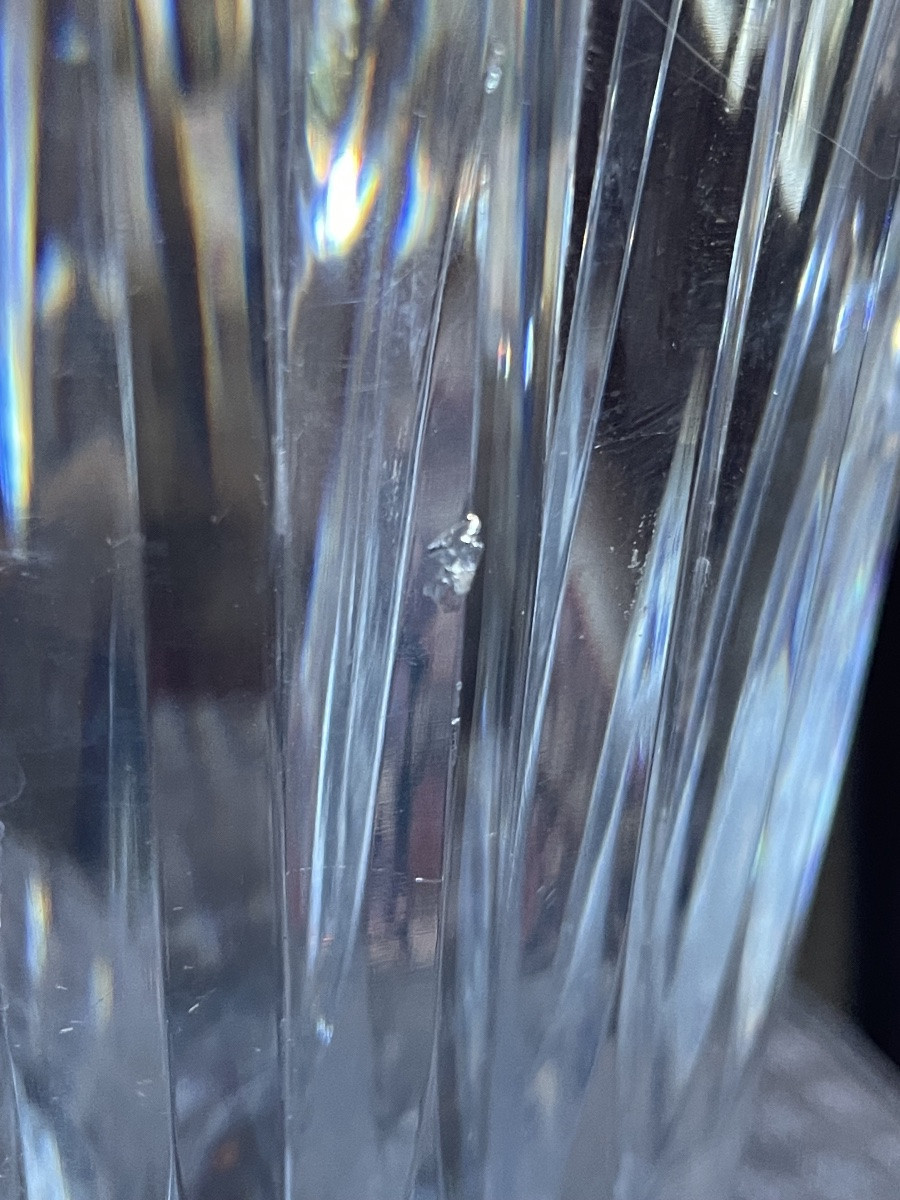 Champagne Bucket From The Baccarat Crystal Works, France. -photo-5