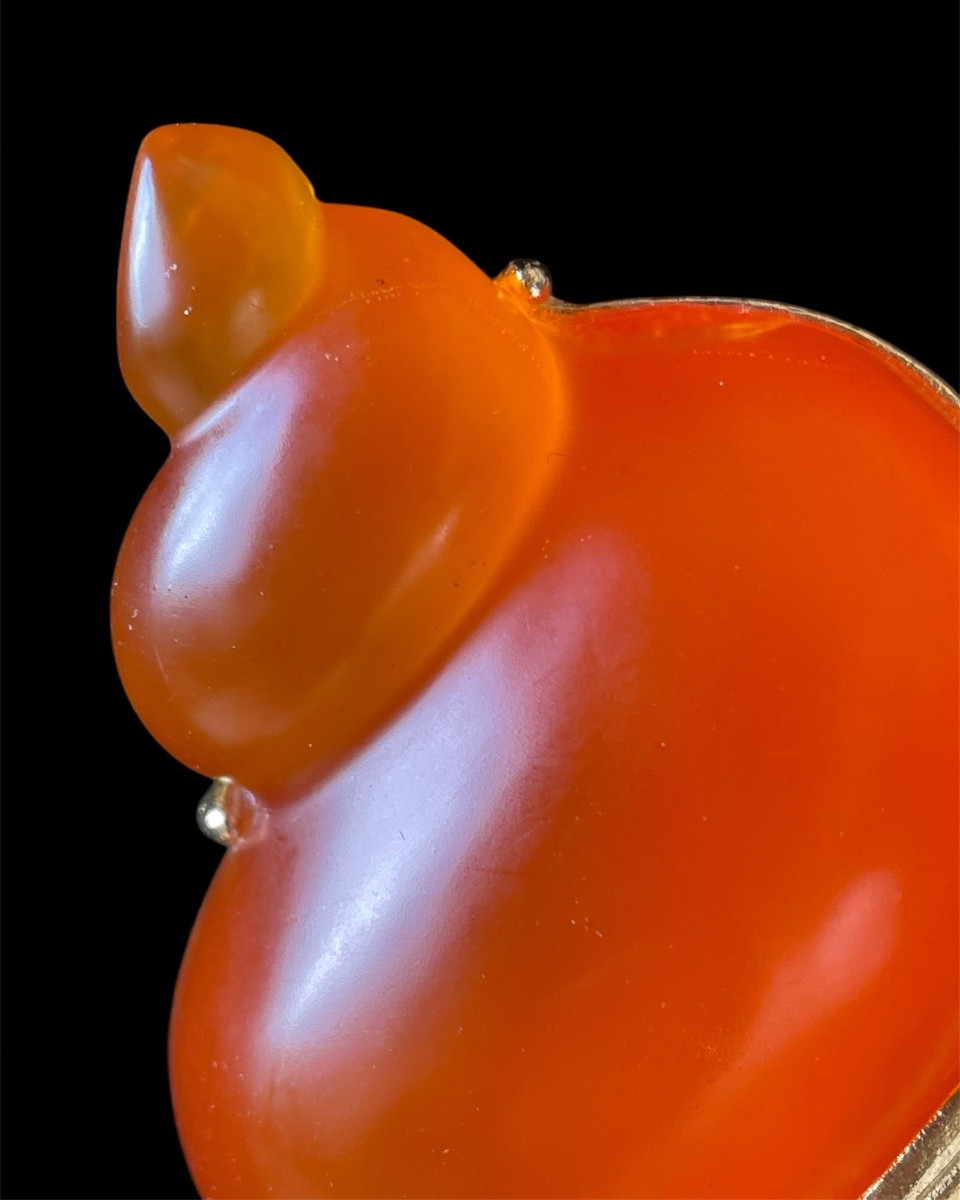 BROCHE DE LA MAISON CHRISTIAN DIOR PARFUMS BIJOU COUTURE  PAR ROBERT GOSSENS ANNÉES 90-photo-3