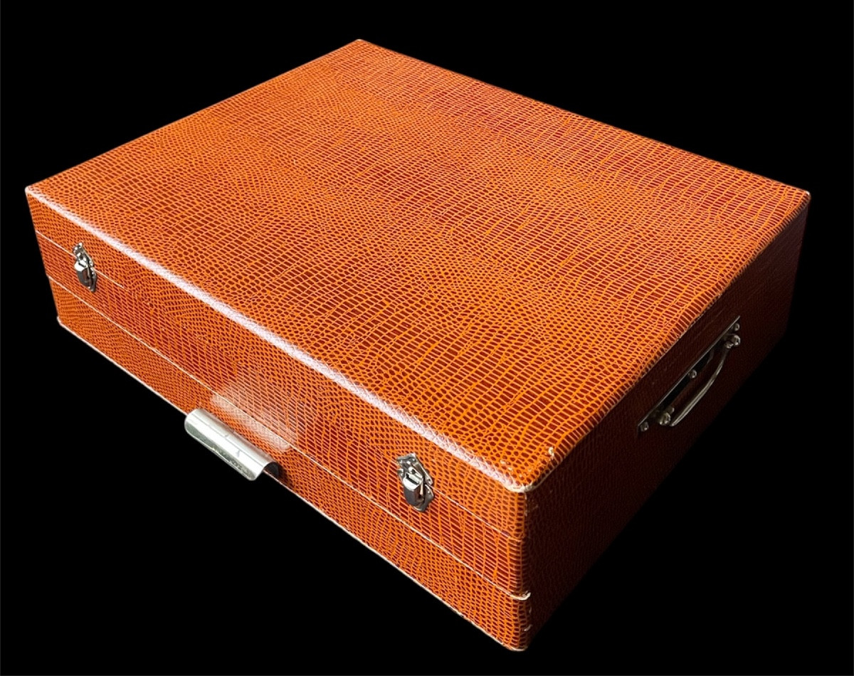 62-piece Silver-plated Flatware Set, Stylized Art Deco Shell Design, Jean Amiel 1930-photo-8