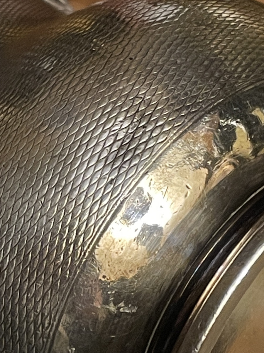 POT À LAIT  AUX CHIFFRES  D'HENRI V COMTE DE CHAMBORD SOUVENIR HISTORIQUE NOBLE COURONNE -photo-8