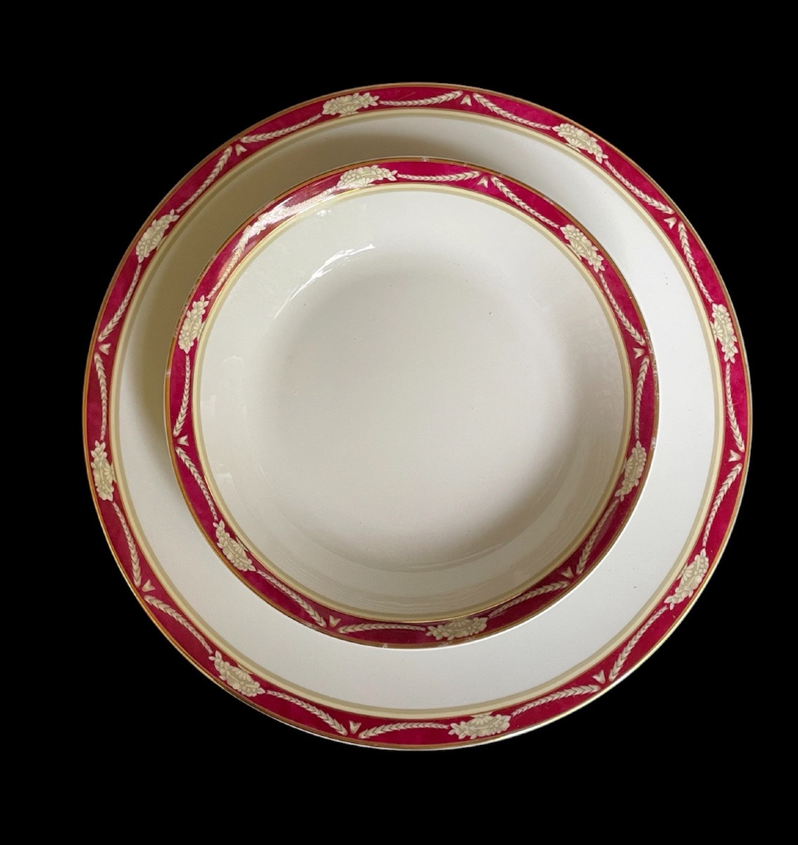 SERVICE DE TABLE DE LA MAISON PHILIPPE DESHOULIÈRES MODÈLE AMBOISE PORCELAINE DE LIMOGES FRANCE-photo-6