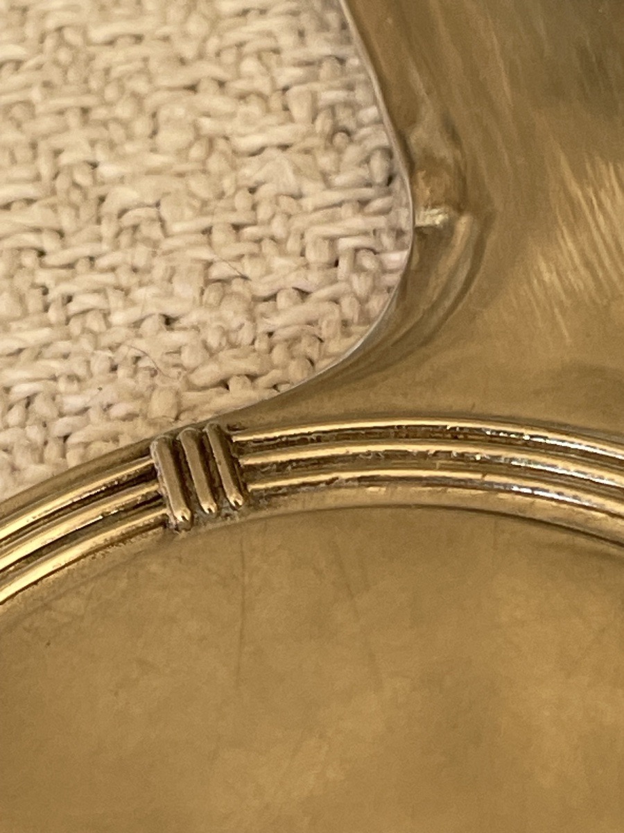 Letter Opener   From Christofle  In Silver-plated Art Deco Style-photo-3