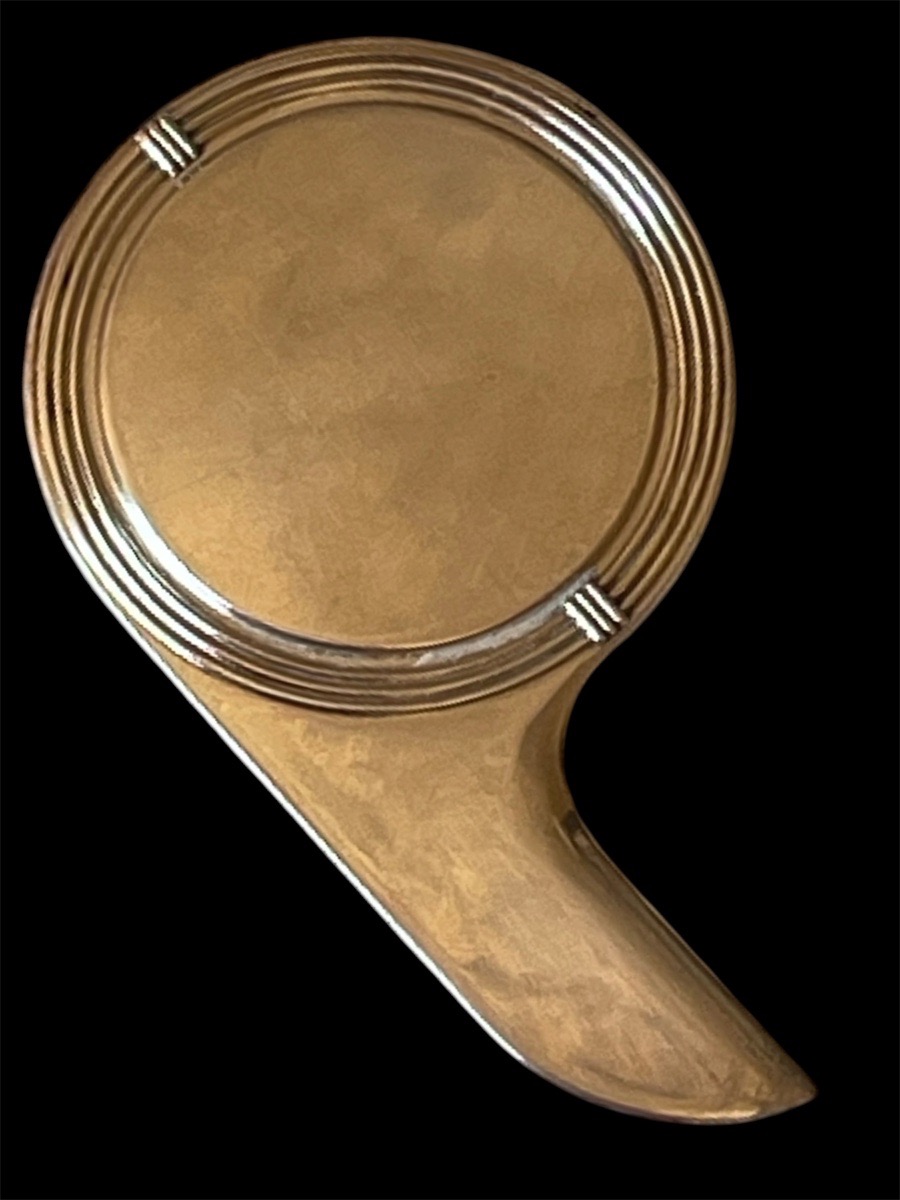 Letter Opener   From Christofle  In Silver-plated Art Deco Style-photo-3