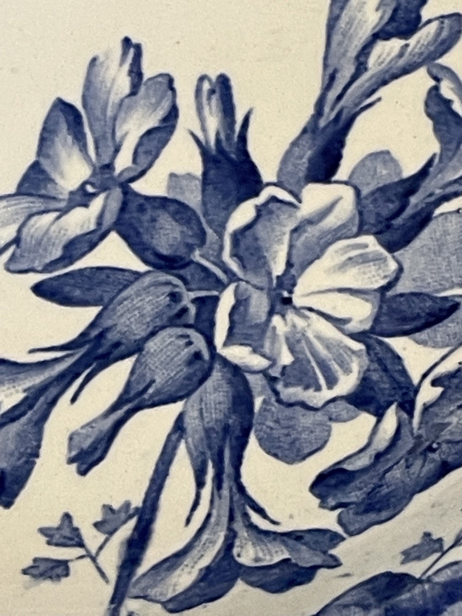 Set Of 19 Creil & Montereau Earthenware Plates, -photo-2