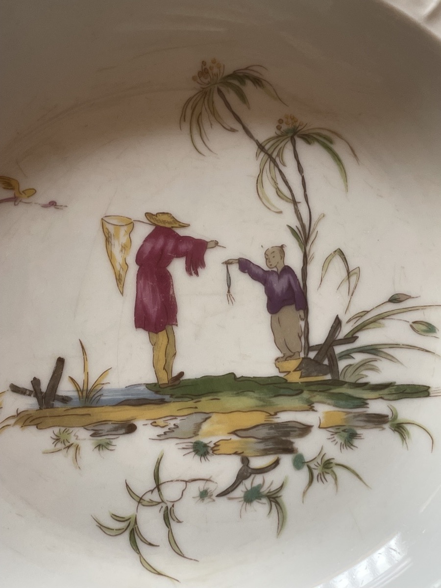 ASSIETTES RAYNAUD SI KIANG PORCELAINE DE LIMOGES  VIEUX MARSEILLES  PILLEMENT VEUVE PERRIN-photo-4