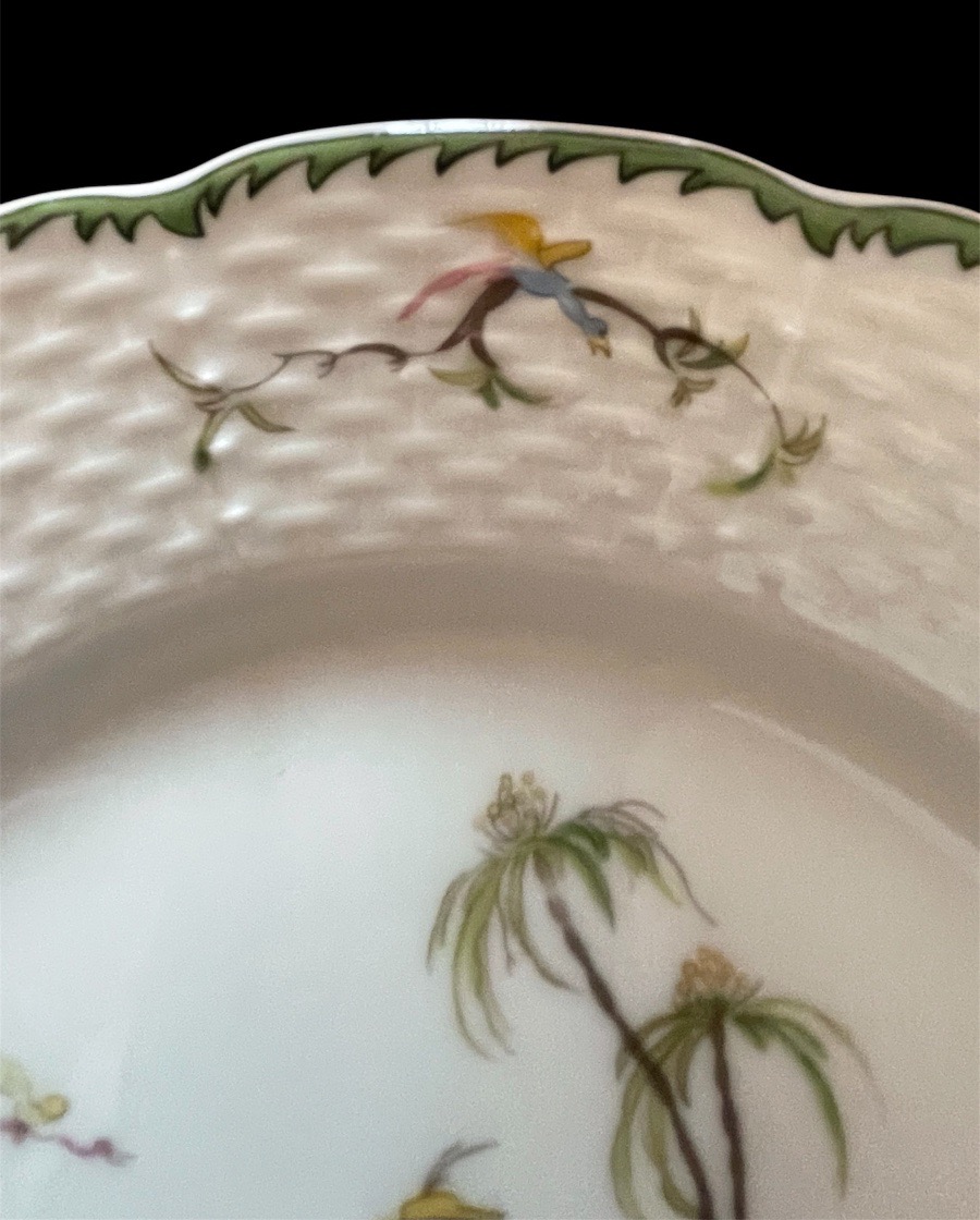 ASSIETTES RAYNAUD SI KIANG PORCELAINE DE LIMOGES  VIEUX MARSEILLES  PILLEMENT VEUVE PERRIN-photo-5