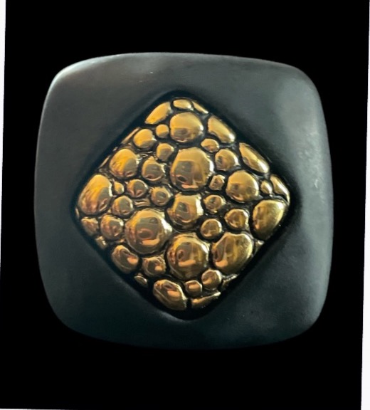 CLIPS DE COUTURE DE LA MAISON GIVENCHY PARIS NEW YORK  ANNÉES 1980 BOUCLES D'OREILLES -photo-2