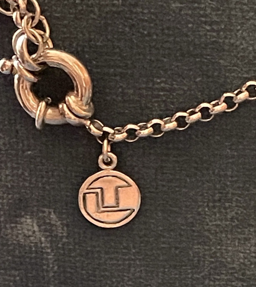 Long Necklace In Silver-plated Metal By Ted Lapidus, Circa 1970–1980, Couture Jewelry -photo-6